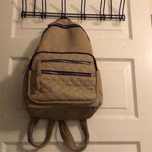 Faux Leather Fashion Backpack